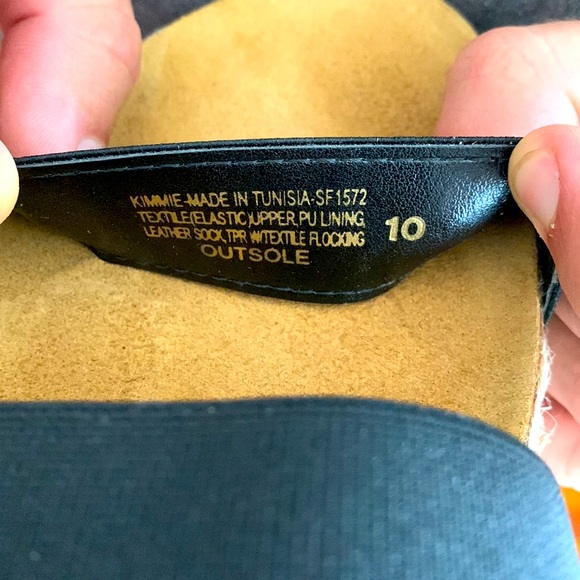 Steve Madden Kimmie Black Sandals Size 10 - Picture 6 of 6